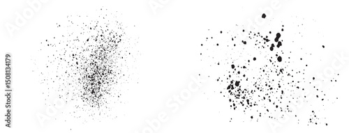 Paint ink black vector crime blood illustration background design