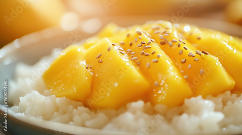 sticky rice clos up