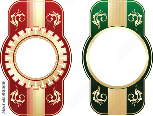 Label High resolution vector design.eps