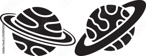 planet shape, space icon, silhouette planet, space object, celestial body, astronomy icon, orbit shape, solar system, globe icon, round planet, universe figure, cosmic icon, dark planet
