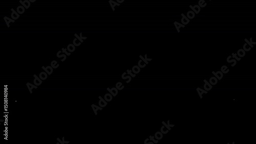 colored transition liquid animation with transparent background