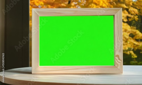Golden-Framed Green Screen for Video Customization
