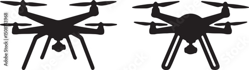 drone shape, aerial tech, flying drone, quadcopter silhouette, drone icon, remote device, surveillance drone, air gadget, drone vector, technology icon, unmanned flight, black drone, spy drone, drone 