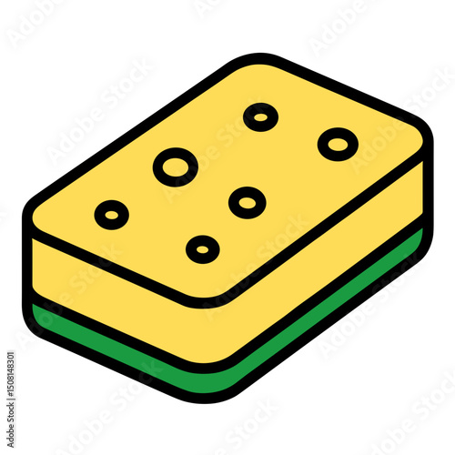 Kitchen Sponge Icon