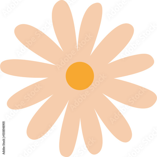 Hand Drawn Flower