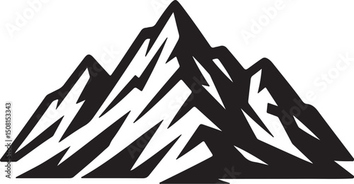 mountain icon vector illustration