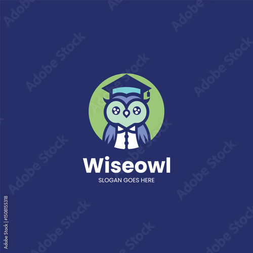 Owl Mascot Logo Design