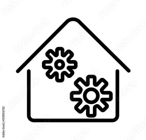 industry development vector icon