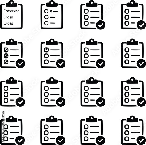 Organized Planning & Productivity Concepts checklists 