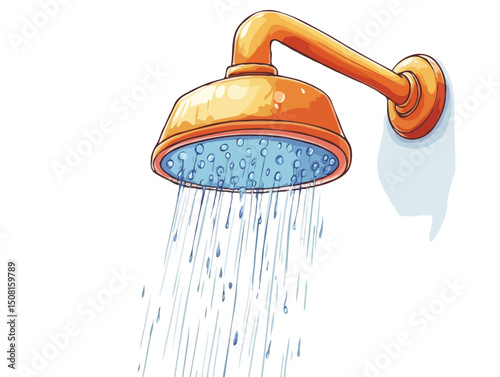 shower vector art