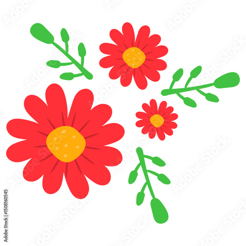 Hand Drawn Flower