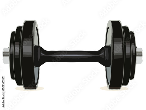dumbbell vector art