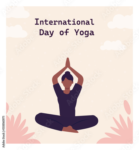 Day of Yoga Wellness Vector Collection-02