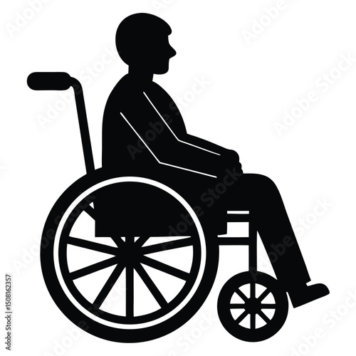 disabled man in wheelchair
