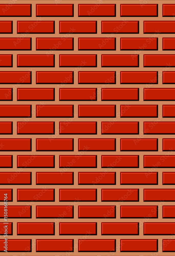 Obraz premium wall background brick.ai,