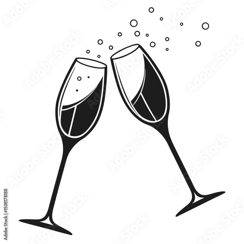 glass of champagne