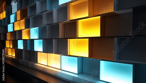 3D LED Wall Light System for Creating the Perfect Ambience in Your Home,