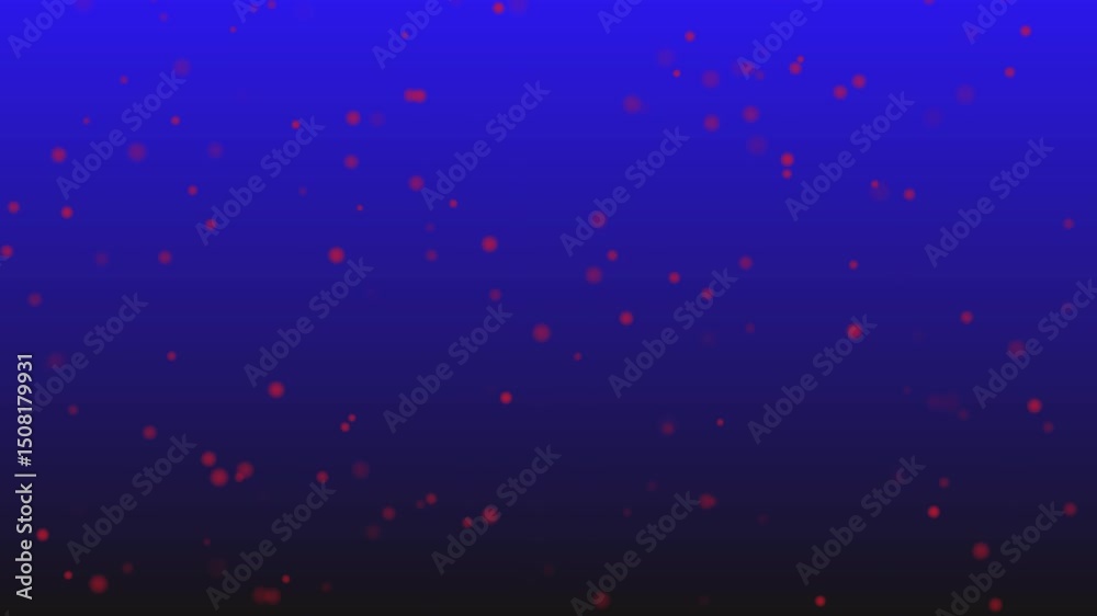 Animated Abstract background and Fading purple Particles designed background, texture or pattern