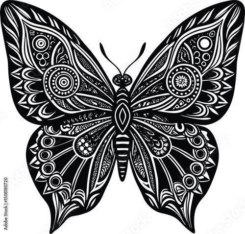 butterfly tattoo design Butterfly Vector Illustration Illustration Elegant Butterfly Vector Butterfly Silhouette Vector