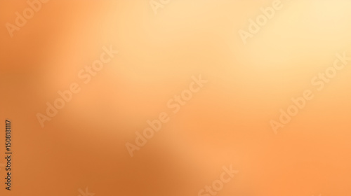 Brown beige copper bronze champagne abstract background. Color gradient ombre blend. Soft smooth transition. Warm metallic shimmer glow. Noise grain texture blur. Elegant neutral tone backdrop