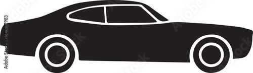 car outline vector, vehicle silhouette, black car graphic, sedan shape icon, side view car clipart, modern car design, silhouette car logo, automotive shadow, compact car art, sports car silhouette,