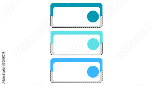 Infographic showcasing user interface elements digital design visual content modern workspace aesthetic perspective conceptual overview