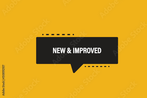 Print button ,web template, new & improved, banner label



