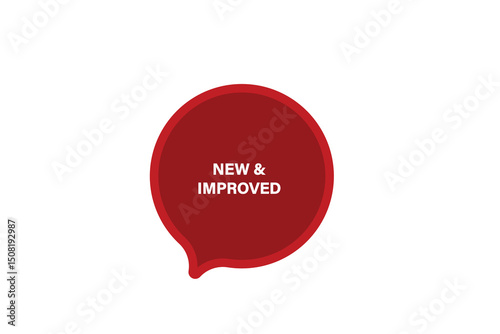 Print button ,web template, new & improved, banner label


