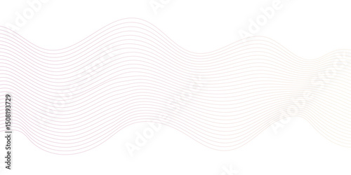 abstract white blend curve  background with waves flow line technology grid web line digital vector web soundwave pattern texture.