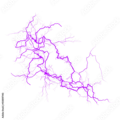 purple lightning flash