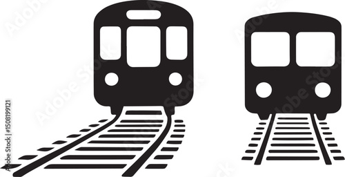 train silhouette, locomotive vector, railway icon, steam engine silhouette, diesel train vector, electric train icon, bullet train silhouette, 