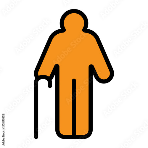 Legal Guardian Approval Vector Filled Icon Design