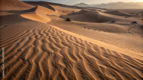 Fototapeta Naklejka Na Ścianę i Meble -  sand dunes in death valley