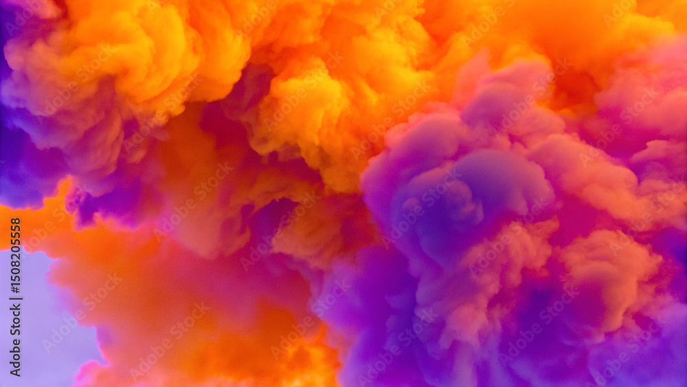 Obraz premium Vibrant Abstract Color Gradient