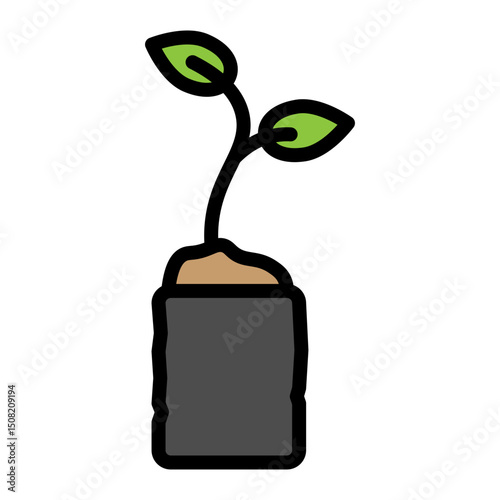Spout Vector Filled Icon Design