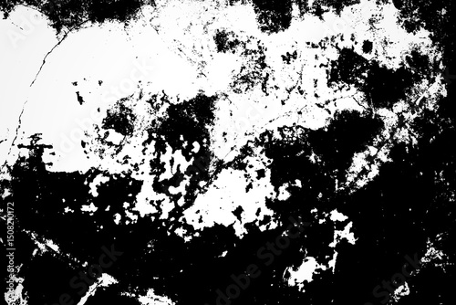 black and white abstract background illustration,Grunge empty film background with vignette border.