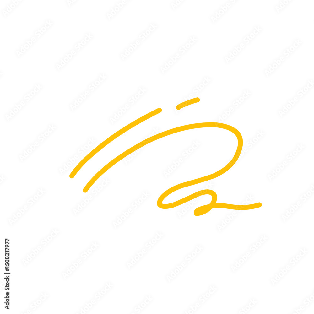 Obraz premium comic hairline cute