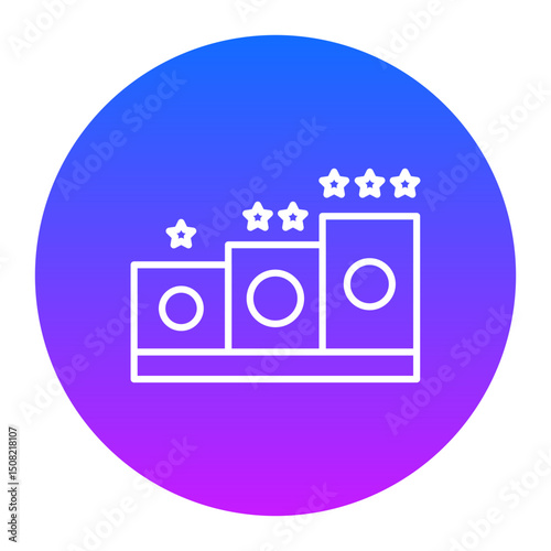 Winner Podium Icon