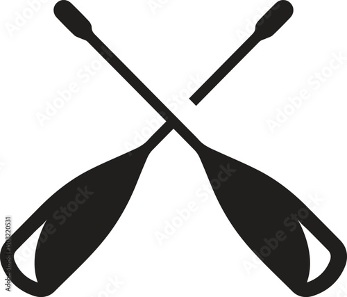 Paddle Sports Glyph Icon