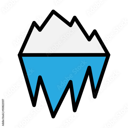 Free Download Ice Burge Vector Filled Icon Design - GFXLoad