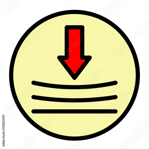 Resilience Icon Vector Filled Icon Design