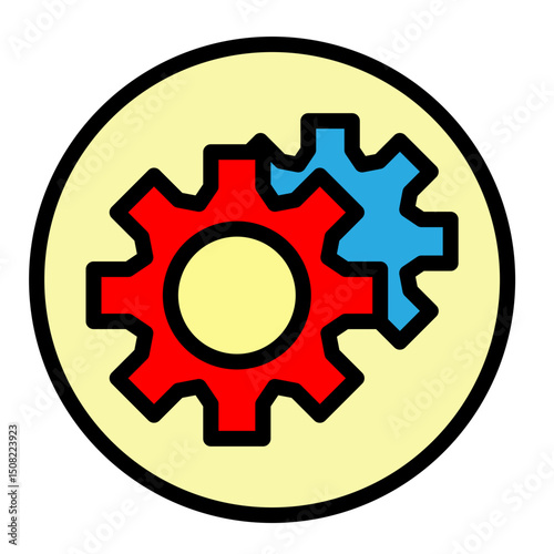 Reliability Engineer Vector Filled Icon Design