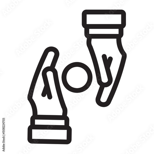 unity line icon