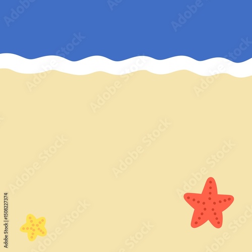 바다 일러스트,Sea illustration, beach illustration