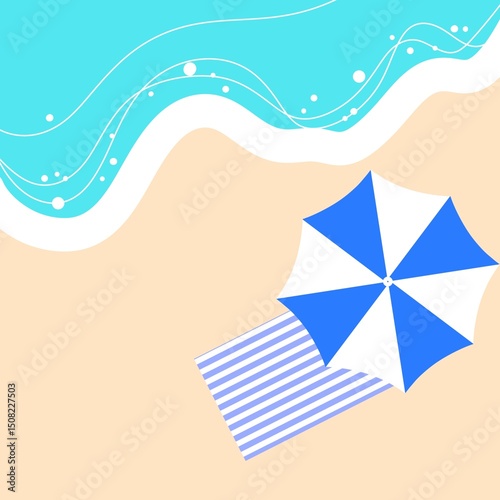 summer illustration,여름 일러스트