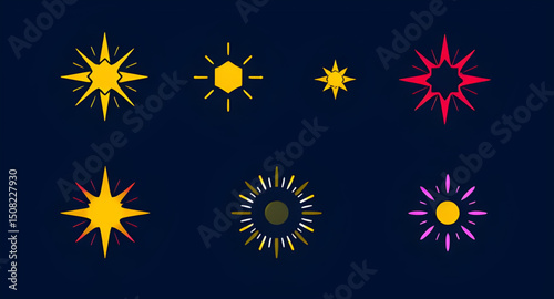 glitter sparkle illustration, glowing sparkle design, magical sparkle vector, sparkle light effect, twinkle star icons, abstract sparkle set, star sparkle vector, fairy dust illustration, diamond spar