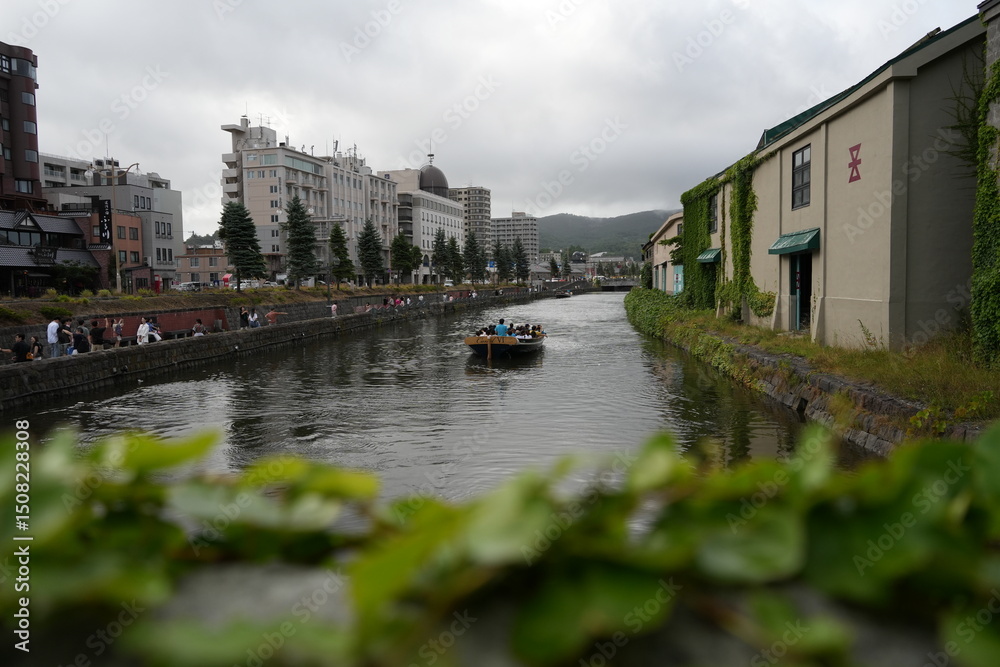 Obraz premium Scenic Views from Hokkaido, Japan – Nature, Flowers, and Landmarks.A collection of beautiful photographs taken during a trip to Hokkaido, Japan. Featuring landscapes, lavender fields, waterfalls, hot 