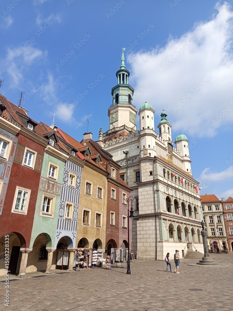 Obraz premium old town hall poznań