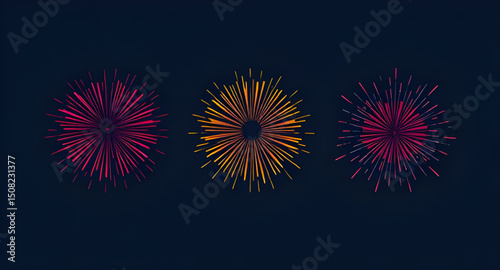 exploding fireworks, shining fireworks, firework bundle, firework explosion, christmas fireworks, festive celebration set, glowing spark fireworks, firework silhouette, carnival fireworks, firework fe
