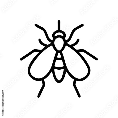 fly insect  icon 